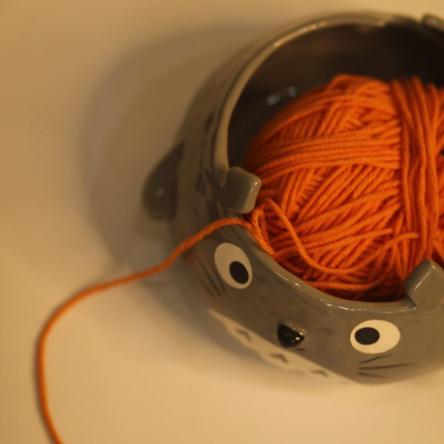 Grey Forest Spirit Yarn Bowl