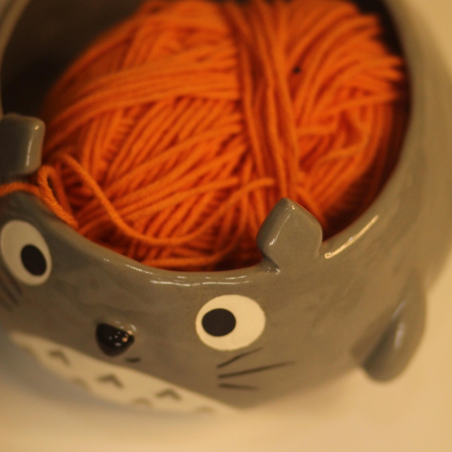 Grey Forest Spirit Yarn Bowl