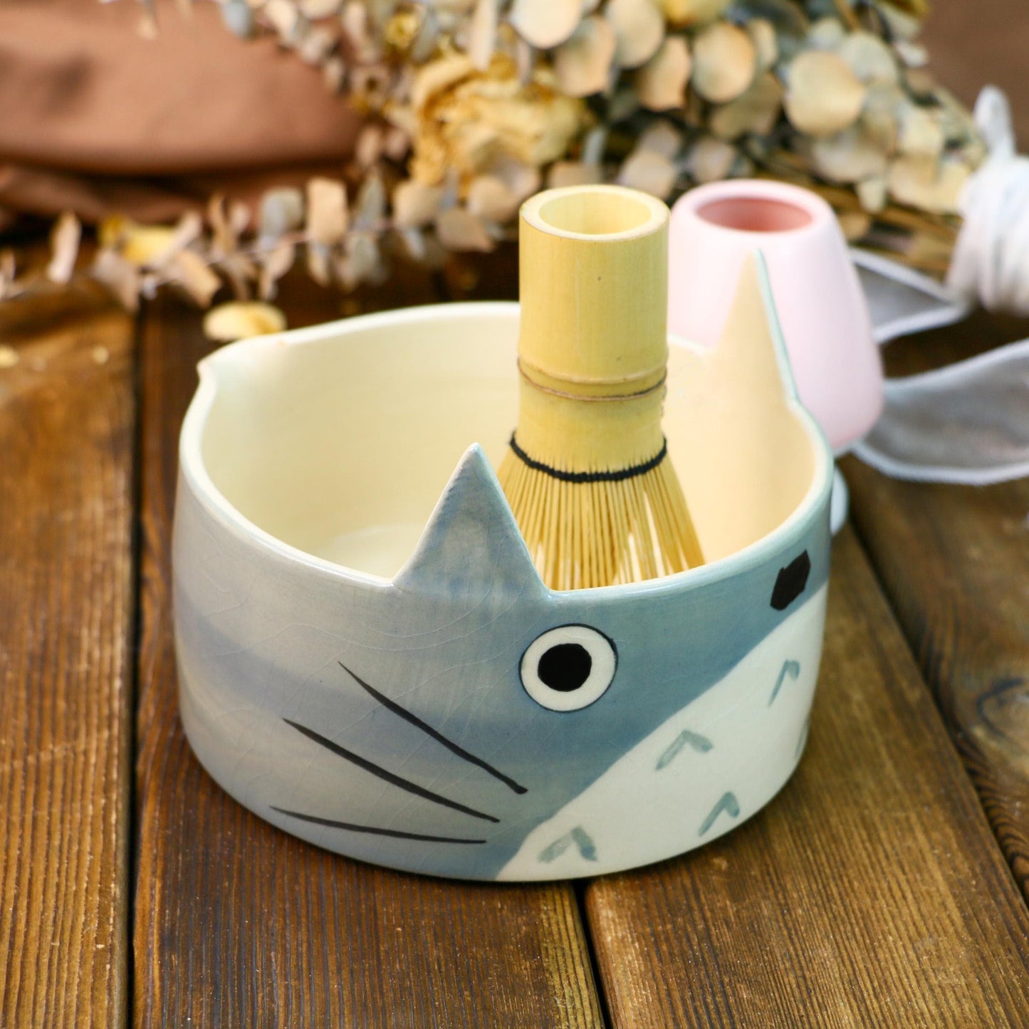 Adorable Ceramic Matcha Bowl Set