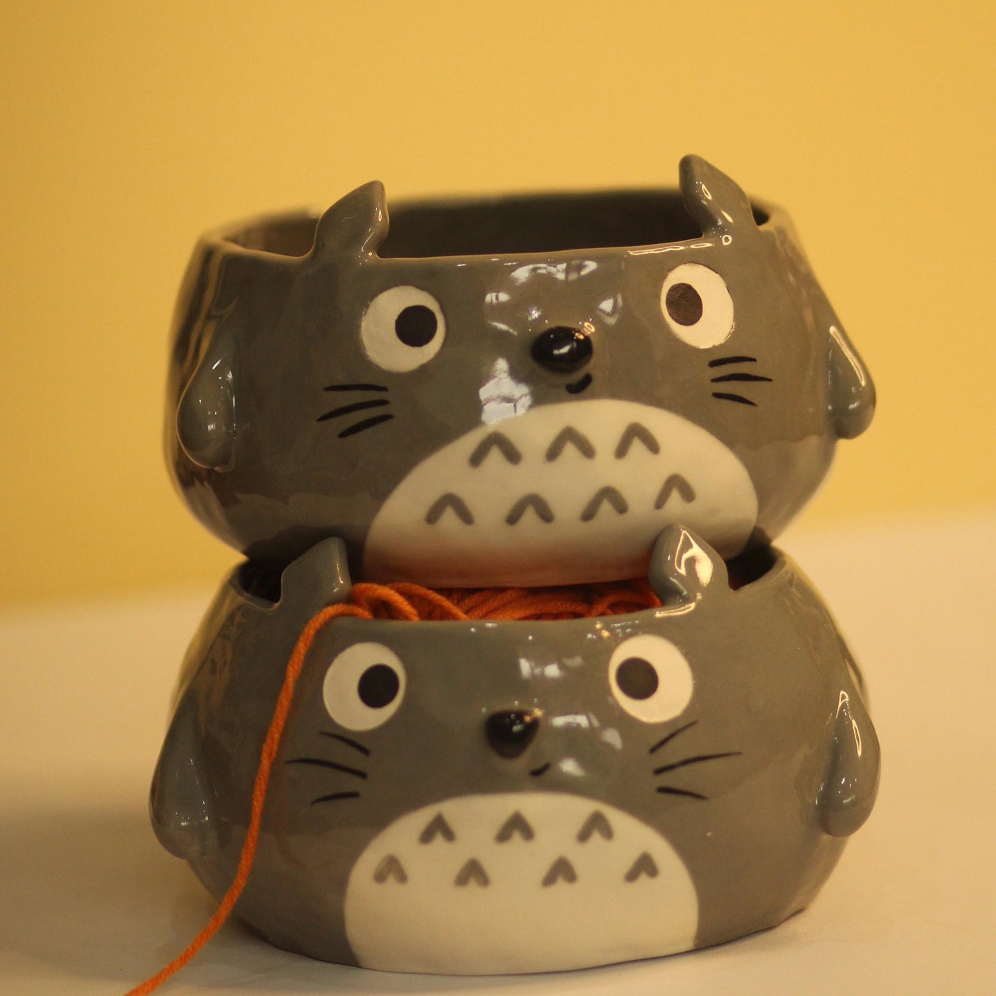 Grey Forest Spirit Yarn Bowl