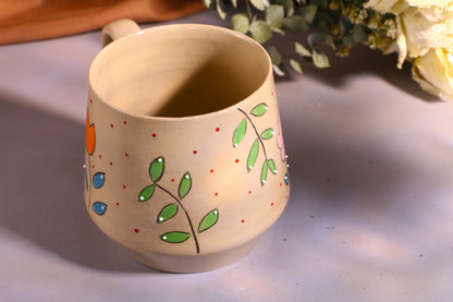 Personalized Flower Ceramic Mug