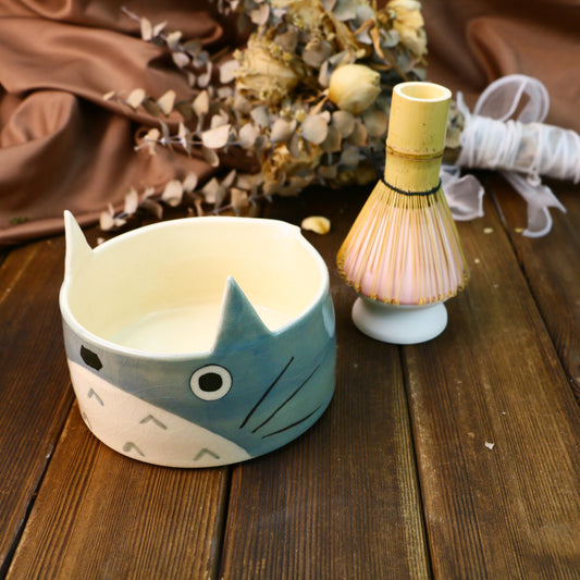 Adorable Ceramic Matcha Bowl Set