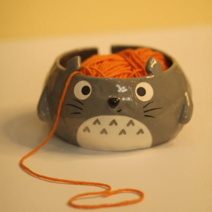 Grey Forest Spirit Yarn Bowl