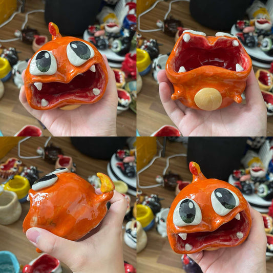 Anime-Inspired Ceramic Bowl